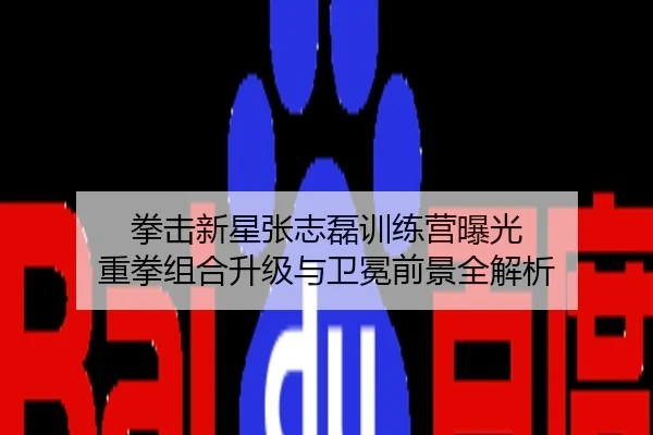 拳击新星张志磊训练营曝光 重拳组合升级与卫冕前景全解析